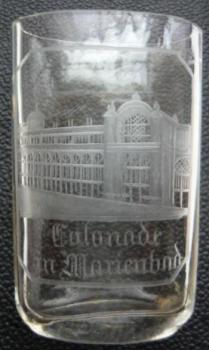 Marienbad-Mariánské Lázně , pítko/pohárek Marienbad-Mariánské Lázně , pítko/pohárek