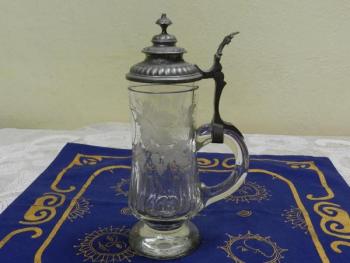 Zdobený korbel / krýgl, cejch Zdobený korbel / krýgl, cejch