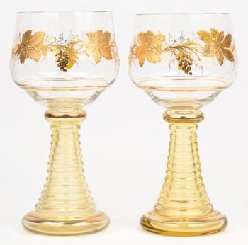 Párové sklenice na víno z křišťálu Párové sklenice na víno z křišťálu